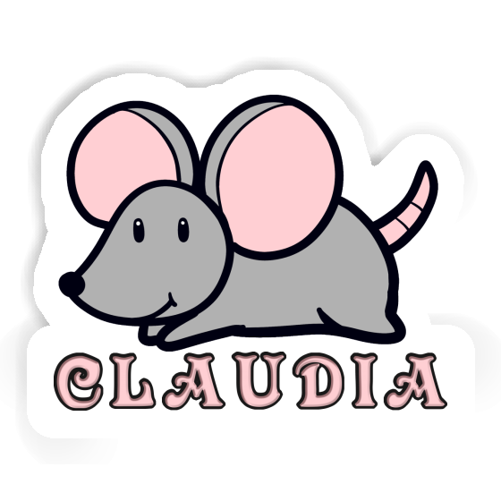 Souris Autocollant Claudia Image