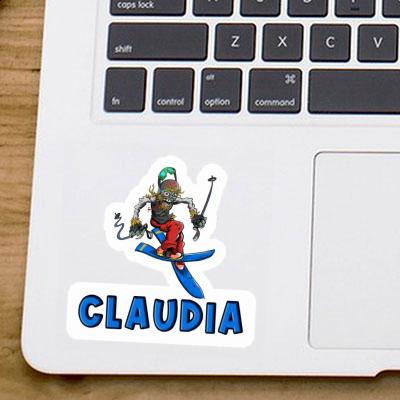 Claudia Autocollant Freerider Laptop Image