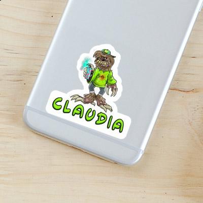 Claudia Sticker Monster Notebook Image