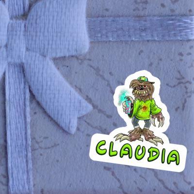 Claudia Sticker Monster Notebook Image