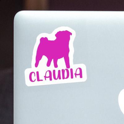 Mops Sticker Claudia Gift package Image