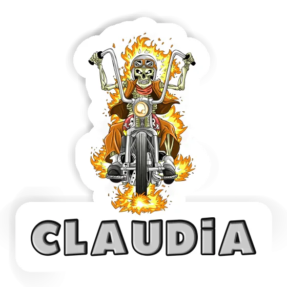 Sticker Motorbike Rider Claudia Gift package Image