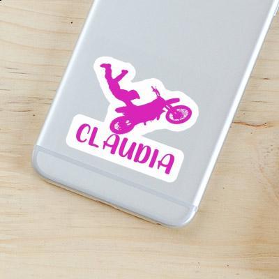 Aufkleber Claudia Motocross-Fahrer Gift package Image