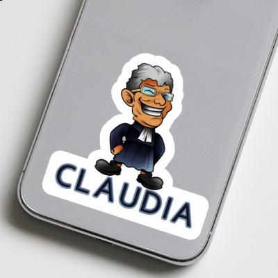 Sticker Pastor Claudia Notebook Image