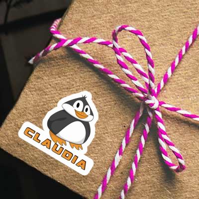 Claudia Sticker Fat Penguin Gift package Image