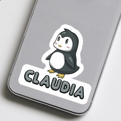 Sticker Claudia Penguin Laptop Image