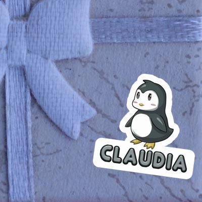 Sticker Claudia Penguin Gift package Image