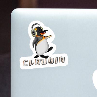 Sticker Music Penguin Claudia Image