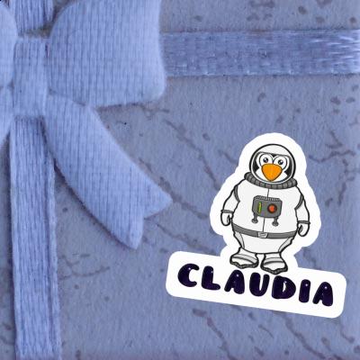 Claudia Sticker Astronaut Laptop Image