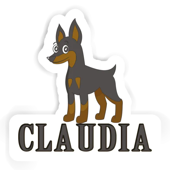 Sticker Claudia Pinscher Image