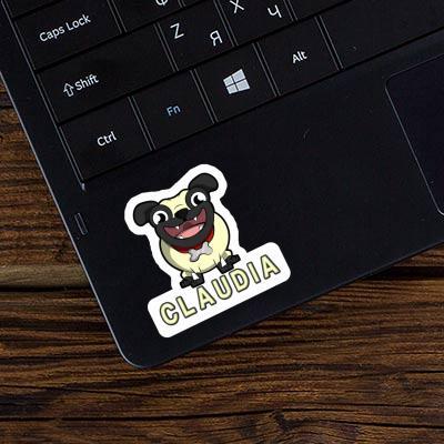 Sticker Claudia Pug Image