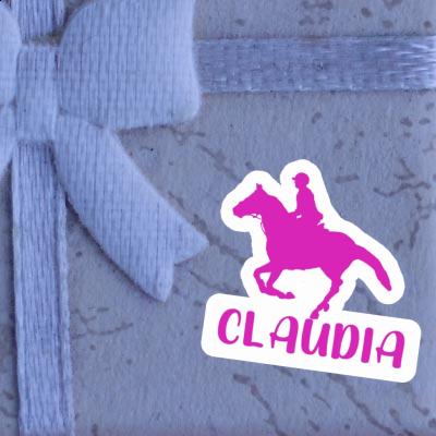 Reiterin Aufkleber Claudia Image