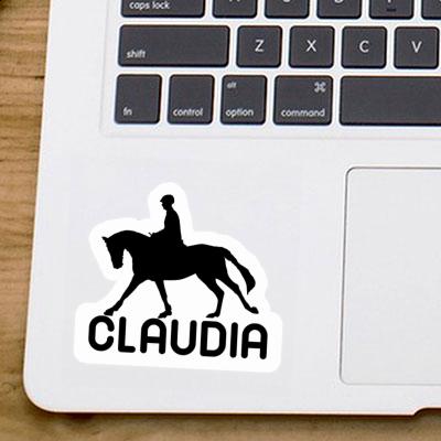 Reiterin Sticker Claudia Laptop Image