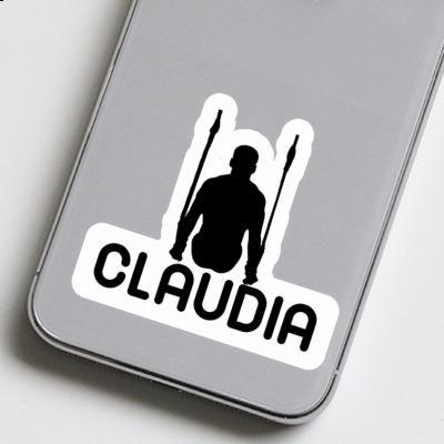 Ring gymnast Sticker Claudia Laptop Image