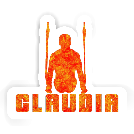 Sticker Claudia Ring gymnast Laptop Image