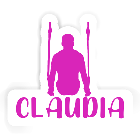 Claudia Sticker Ring gymnast Laptop Image