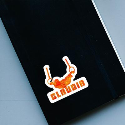 Claudia Sticker Ring gymnast Notebook Image