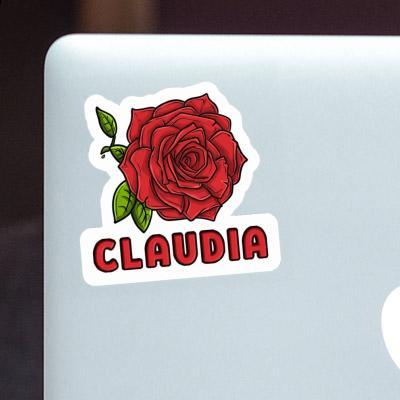 Aufkleber Claudia Rose Notebook Image