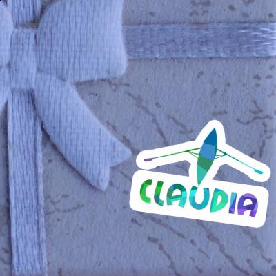 Sticker Claudia Rowboat Notebook Image