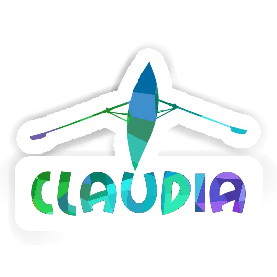 Sticker Claudia Rowboat Image