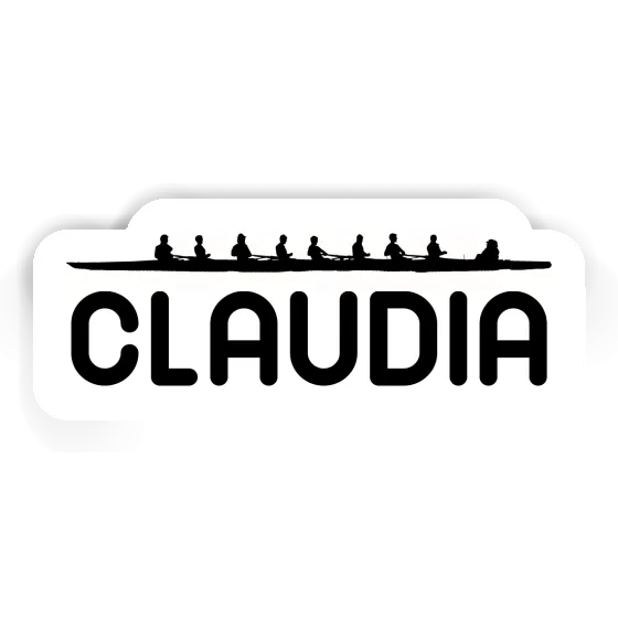 Rowboat Sticker Claudia Image