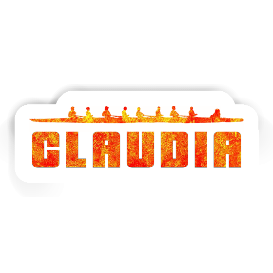 Sticker Claudia Rowboat Image