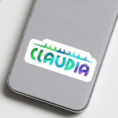 Sticker Claudia Rowboat Laptop Image