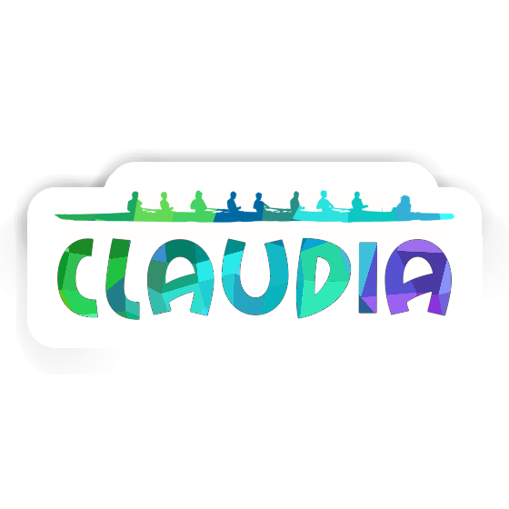 Sticker Claudia Rowboat Notebook Image