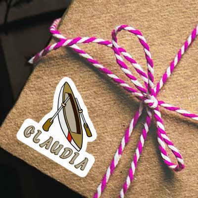 Claudia Sticker Rowboat Gift package Image