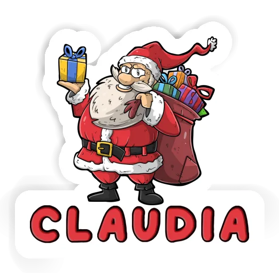 Sticker Santa Claudia Laptop Image