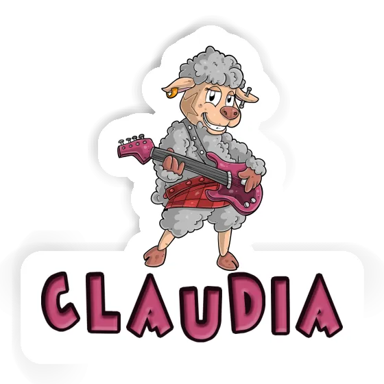 Sticker Rockergirl Claudia Laptop Image