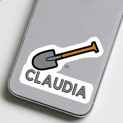 Claudia Sticker Shovel Notebook Image