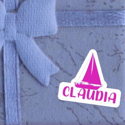 Sticker Claudia Sailboat Gift package Image