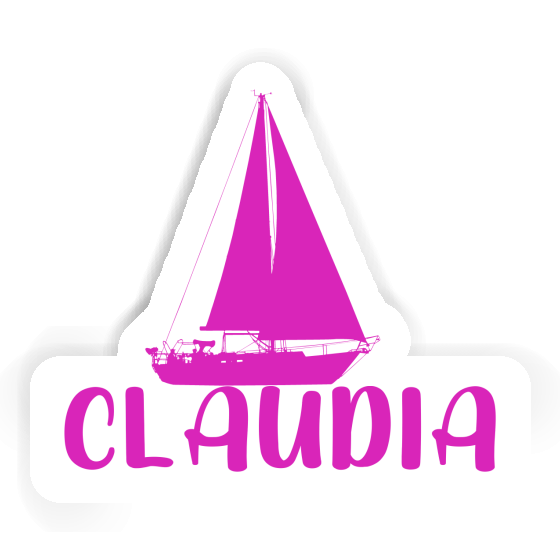 Sticker Claudia Sailboat Gift package Image