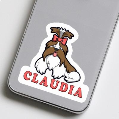 Claudia Autocollant Shih Tzu Laptop Image