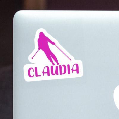 Autocollant Claudia Skieuse Laptop Image