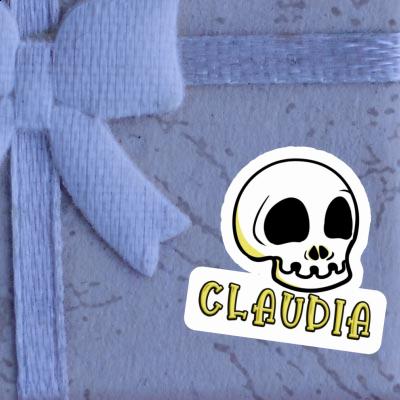 Claudia Sticker Skull Laptop Image