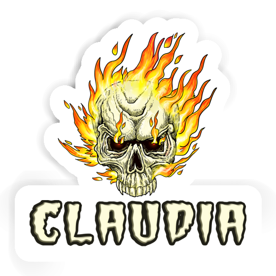 Sticker Totenkopf Claudia Gift package Image