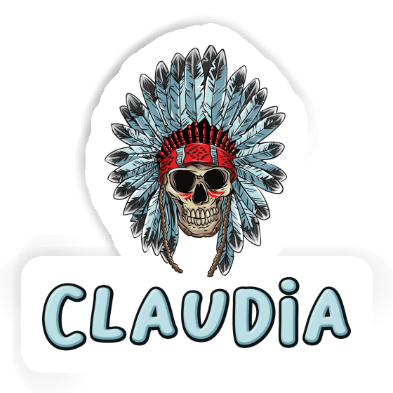 Sticker Indian Claudia Gift package Image