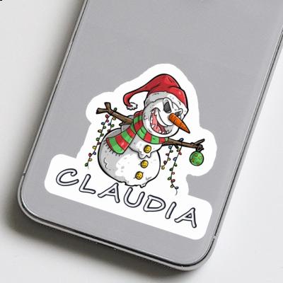 Autocollant Bonhomme de neige Claudia Gift package Image