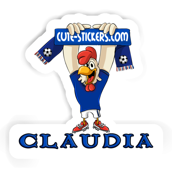 Autocollant Coq Claudia Image