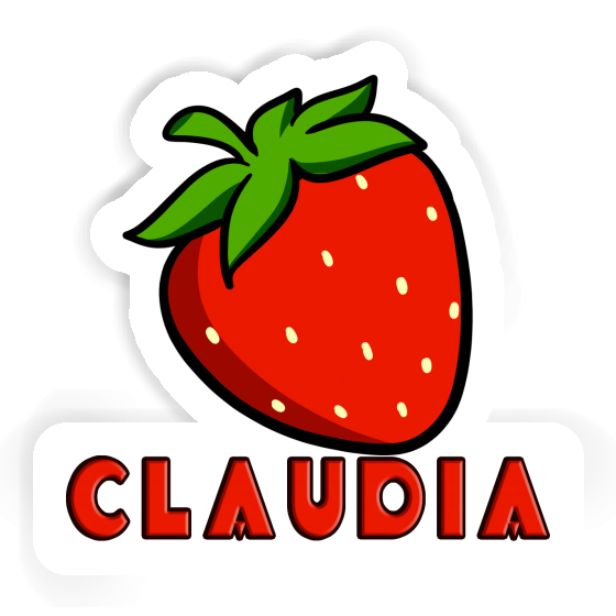 Sticker Erdbeere Claudia Gift package Image