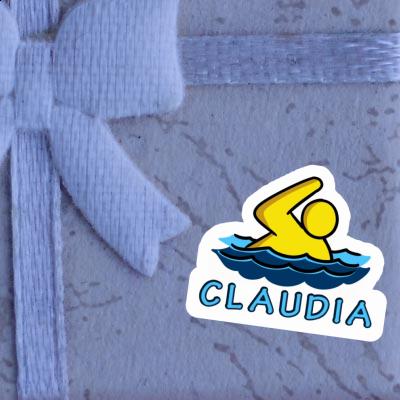 Swimmer Sticker Claudia Gift package Image