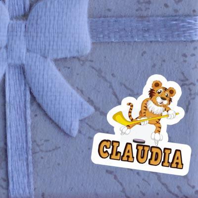 Autocollant Joueur de hockey Claudia Gift package Image