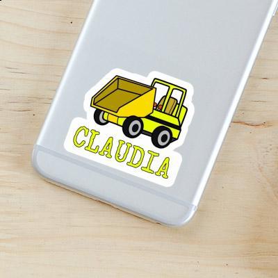 Sticker Claudia Front Tipper Gift package Image