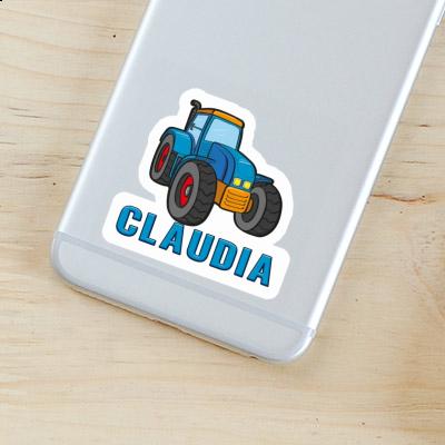 Sticker Claudia Tractor Notebook Image