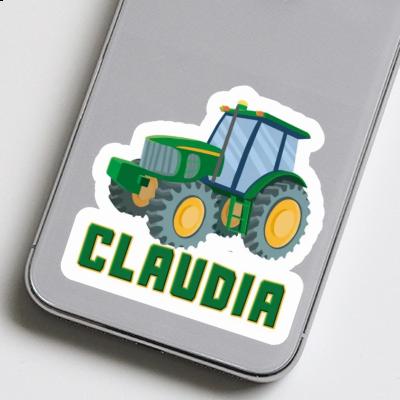 Sticker Claudia Tractor Laptop Image