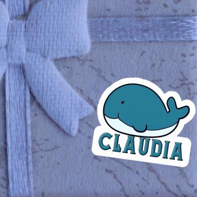 Whale Fish Sticker Claudia Gift package Image