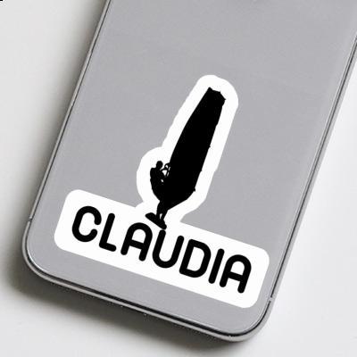 Claudia Sticker Windsurfer Image