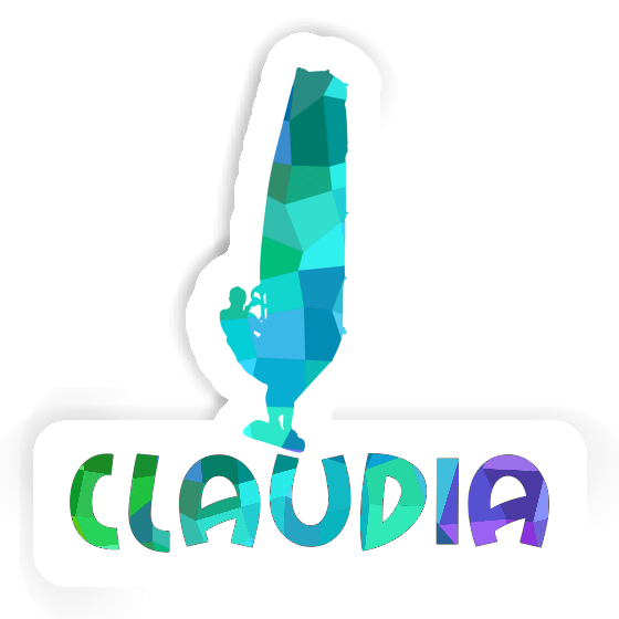 Sticker Windsurfer Claudia Image